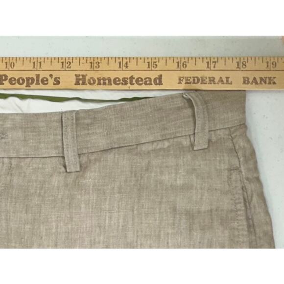 Orvis Mens Linen Blend Pants Size 36x29 Lot of 2 Pair Gray Khaki - Picture 13 of 15